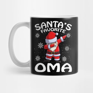 Santas Favorite Oma Christmas Mug